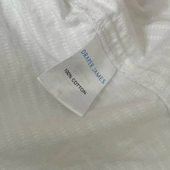 Draper James White Button Down XXL Shirt - Picture 8 of 10